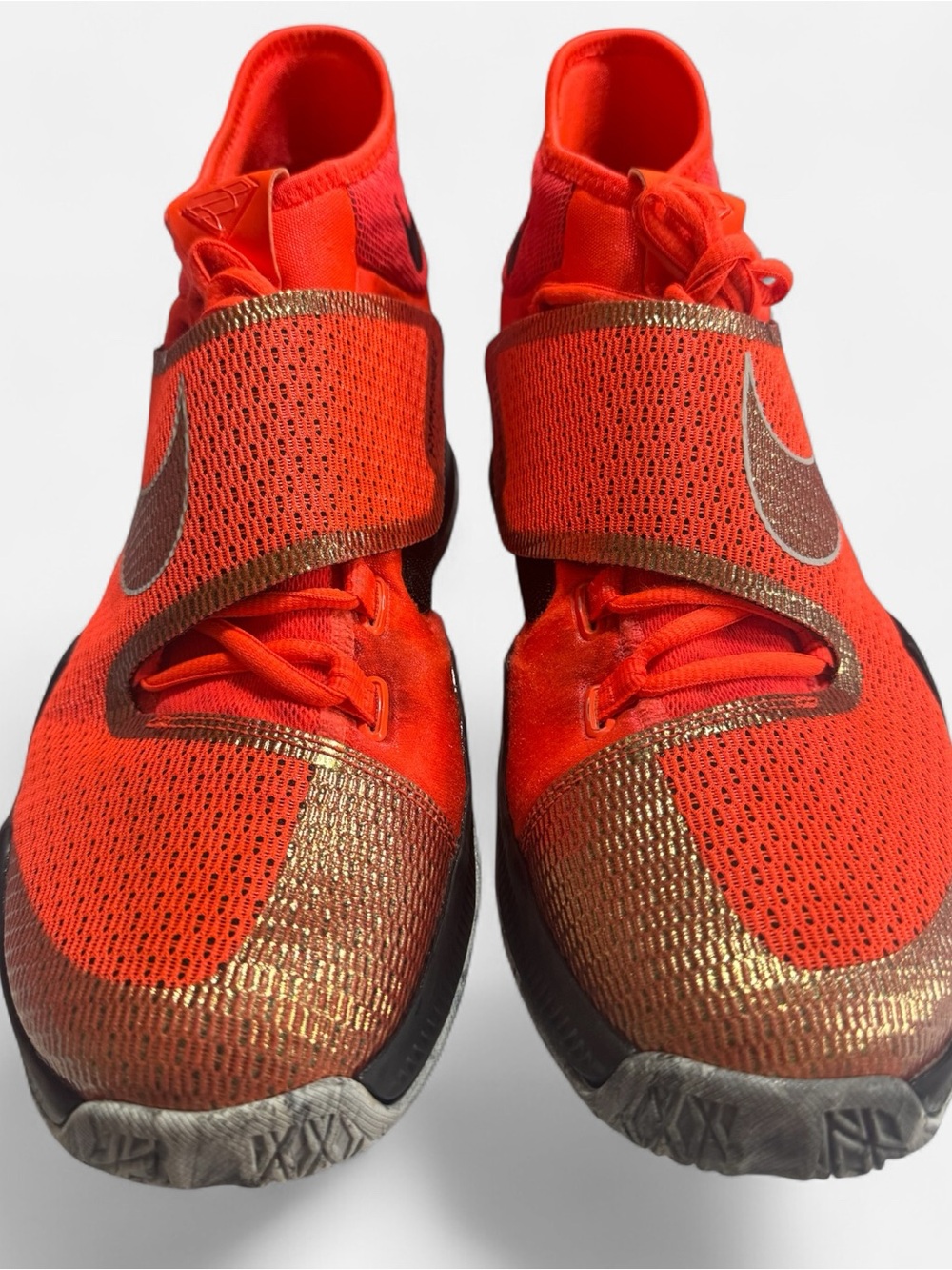 Nike Zoom Hyperrev Skylar Diggins   Orange Athletic Shoes with Gold Accents